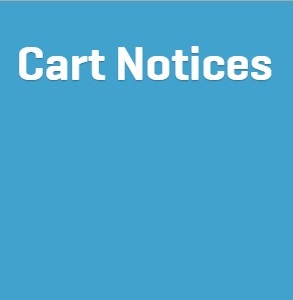 Woocommerce Cart Notices