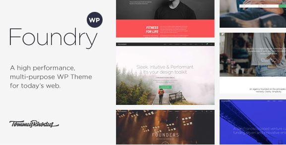 Foundry - Multipurpose, Multi-Concept WP Theme