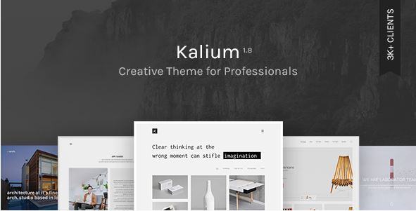 Kalium - Creative Theme for Professionals