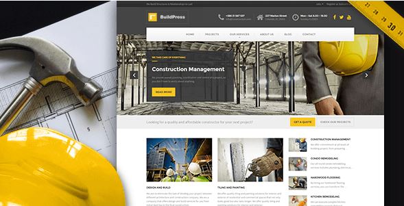 BuildPress Construction Business WP Theme