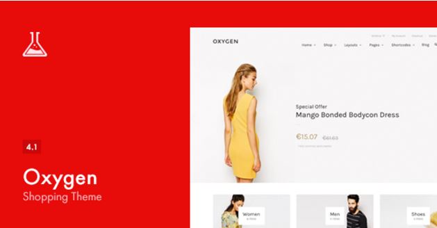 Oxygen - WooCommerce WordPress Theme