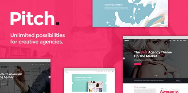 Pitch - A Theme for Freelancers and Agencies